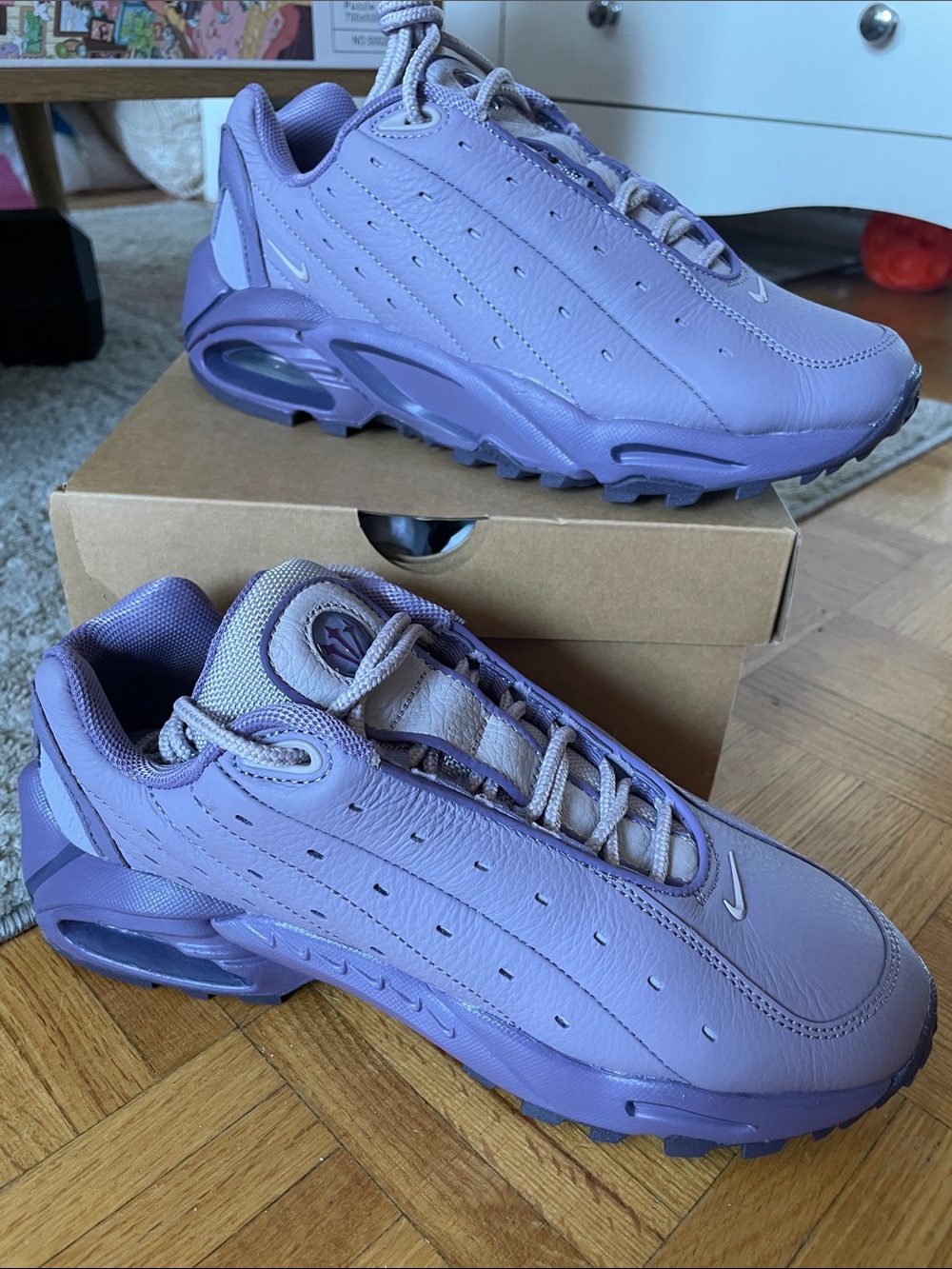 HOT STEP AIR TERRA/NOCTA size 6 Violet Haze